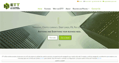 Desktop Screenshot of ett-spain.com